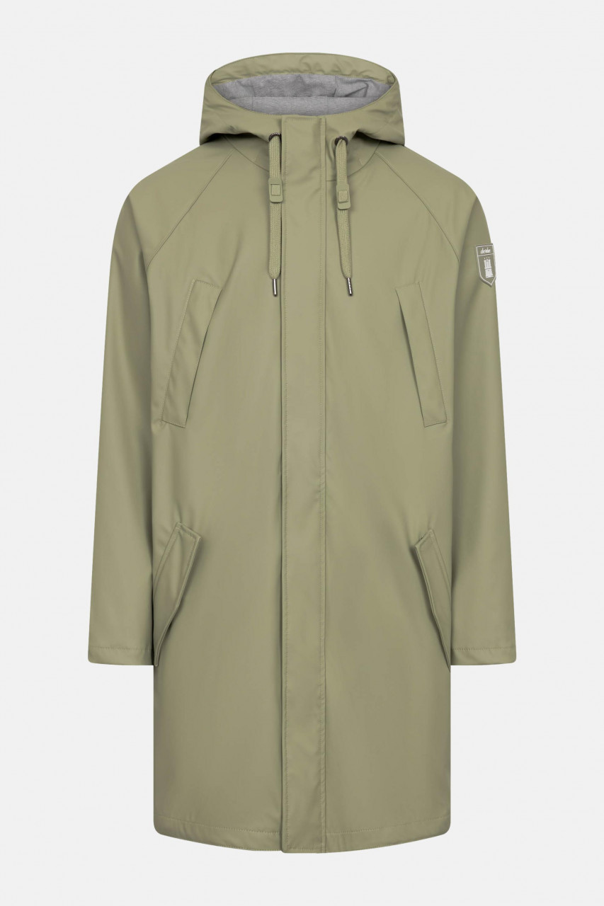 Derbe Regenjacke Valby Oxford Herren Hellgrün
