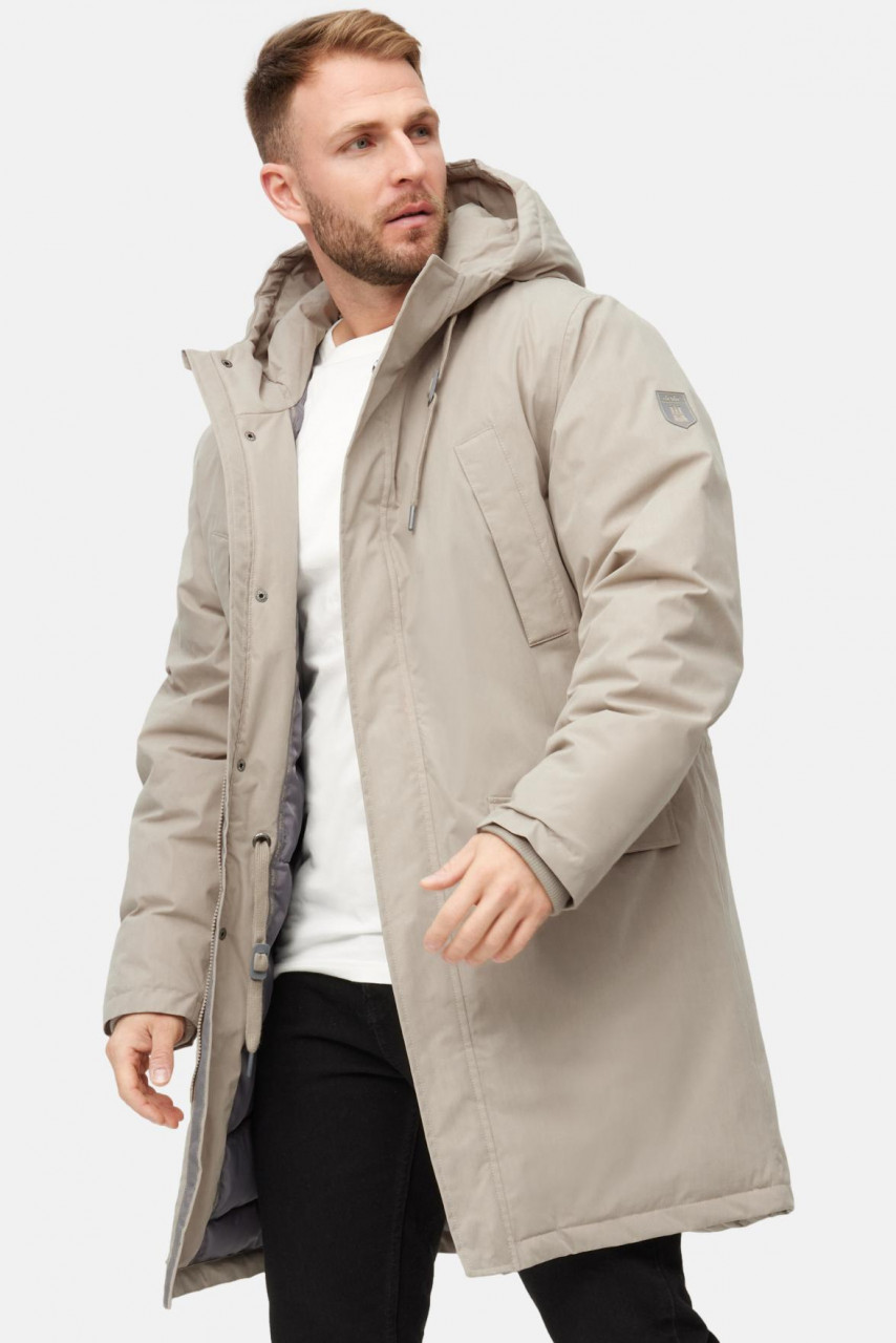 Derbe Winterjacke Valholm Herren Beige Warm Gefüttert