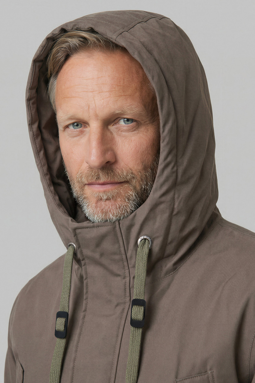 Derbe Winterjacke Valholm Herren Braun Warm Gefüttert