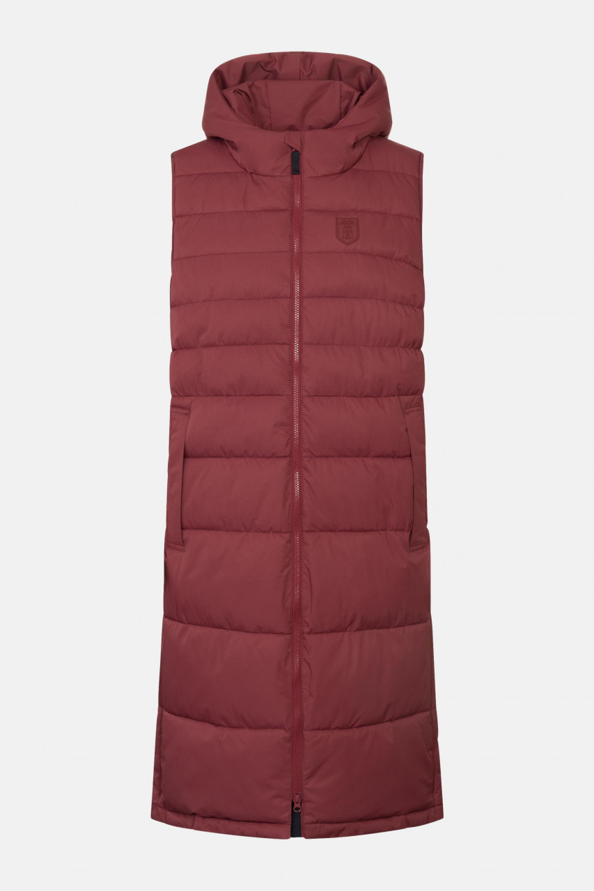 Derbe Vestholm Damen Winterjacke Red Gefüttert Tibetan Red