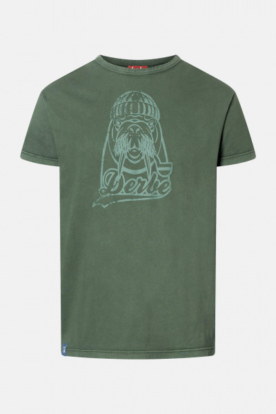 Derbe Walross Herren T-Shirt Grün Derbe Walross Herren T-Shirt Grün