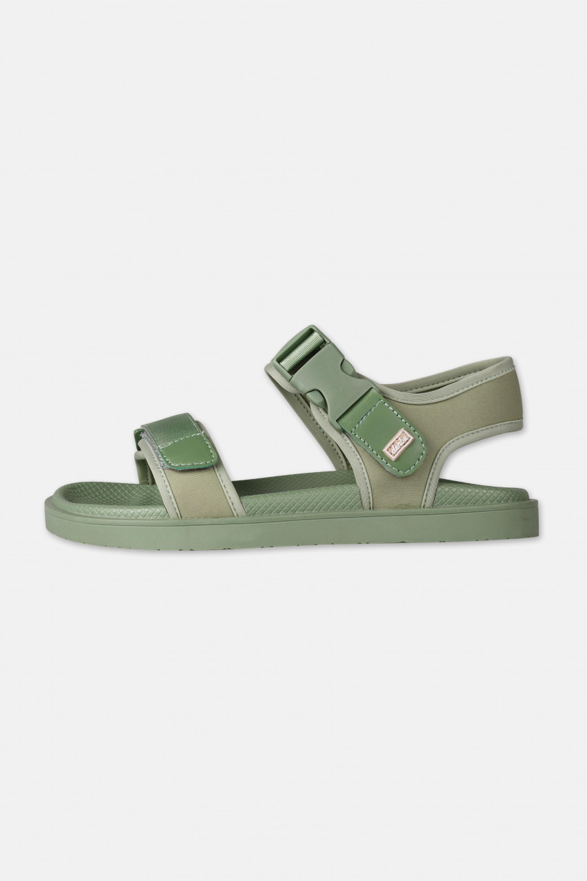 Derbe Wannern Sandaal Kombu Green Hellgrün Sandalen