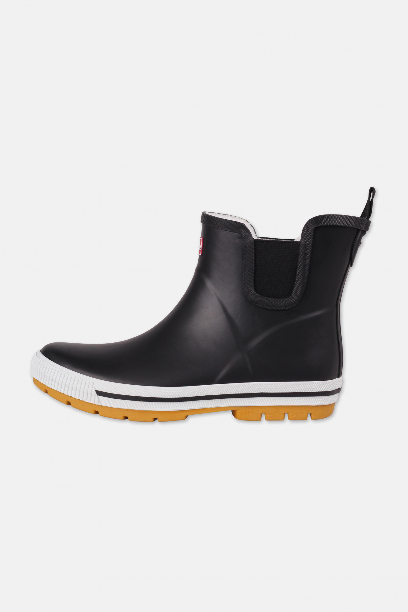 Derbe Wattpuuschen Pelz Schwarz Weiß Damen Gummistiefel Halbschuh