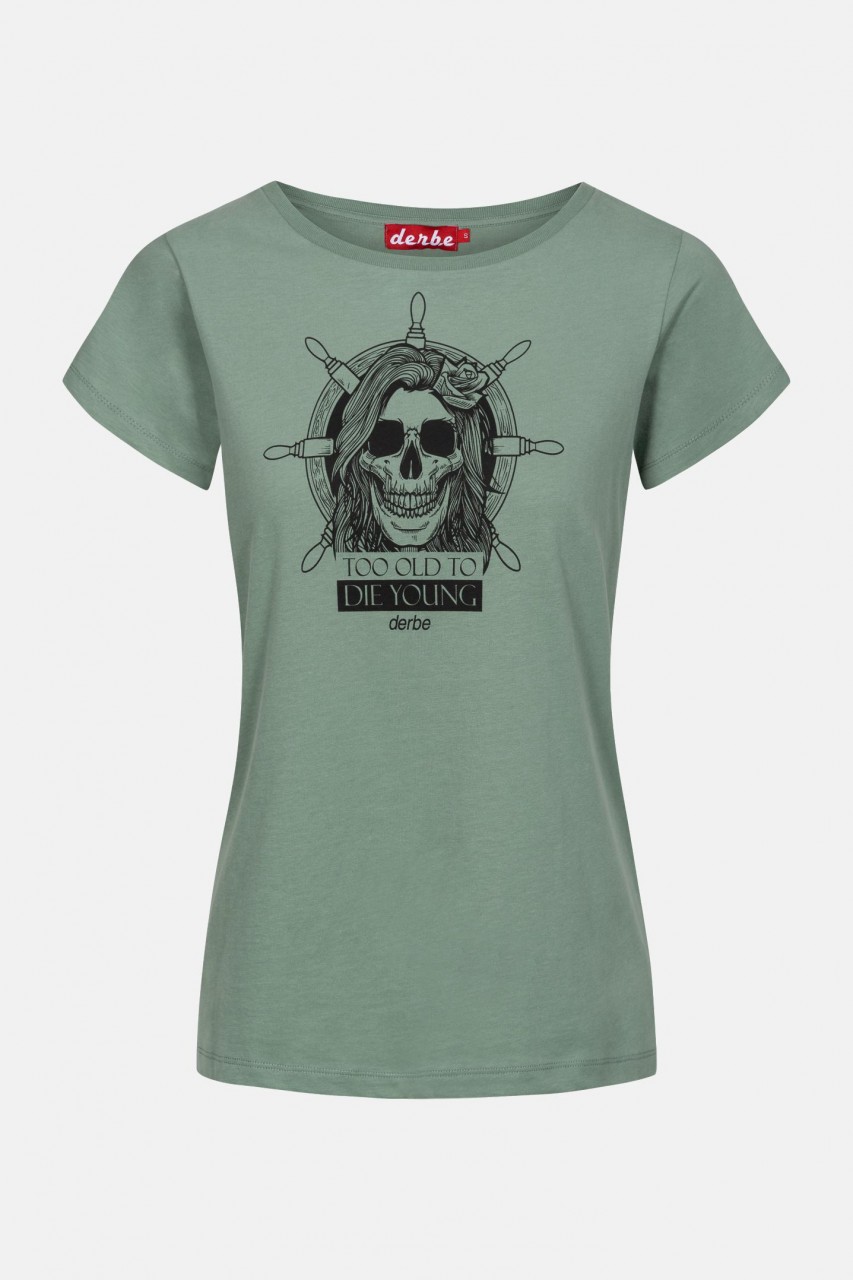 Derbe Young Damen T-Shirt Grün