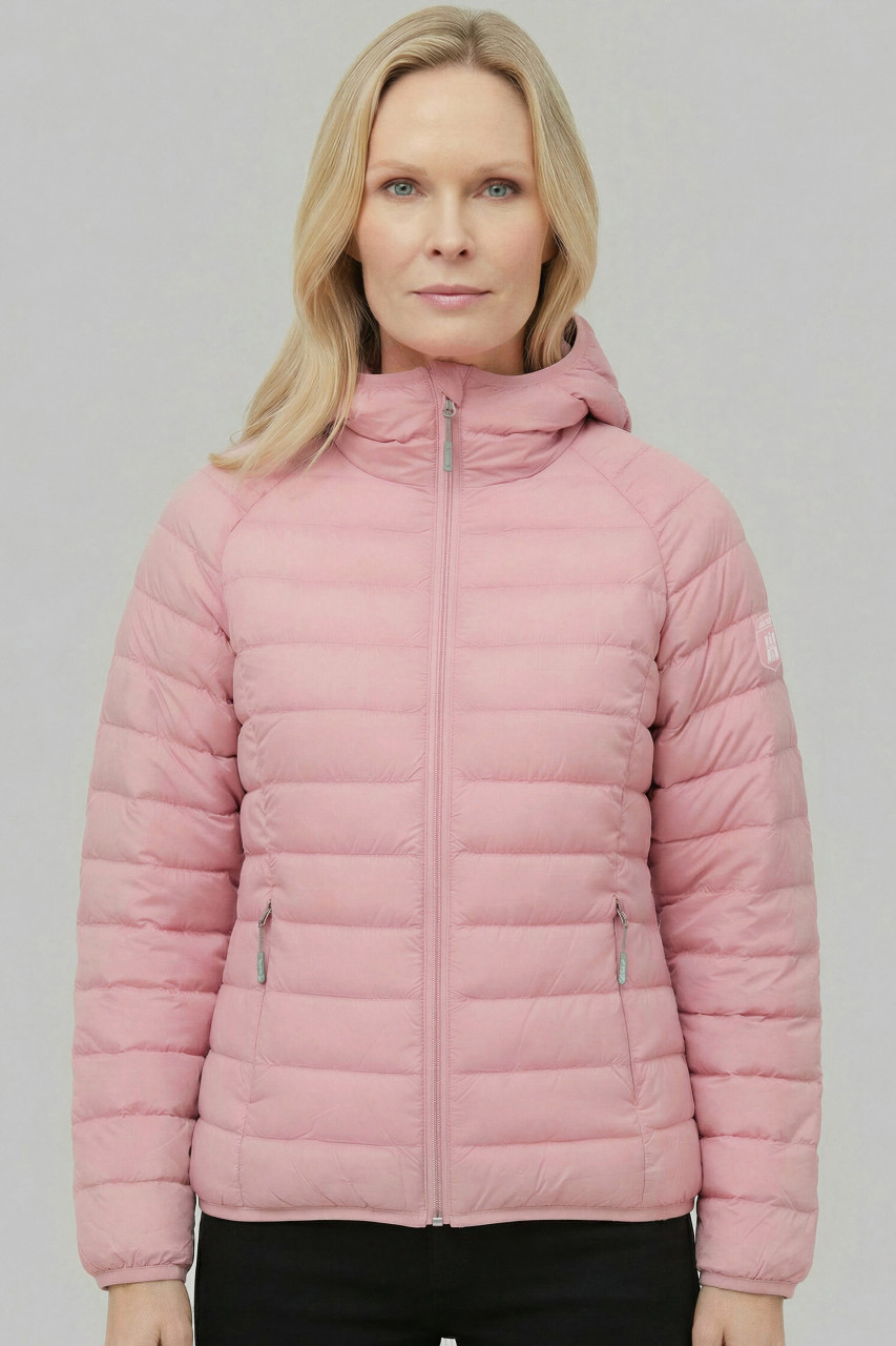 Derbe Damen Steppjacke Lightby Rosa Übergangsjacke