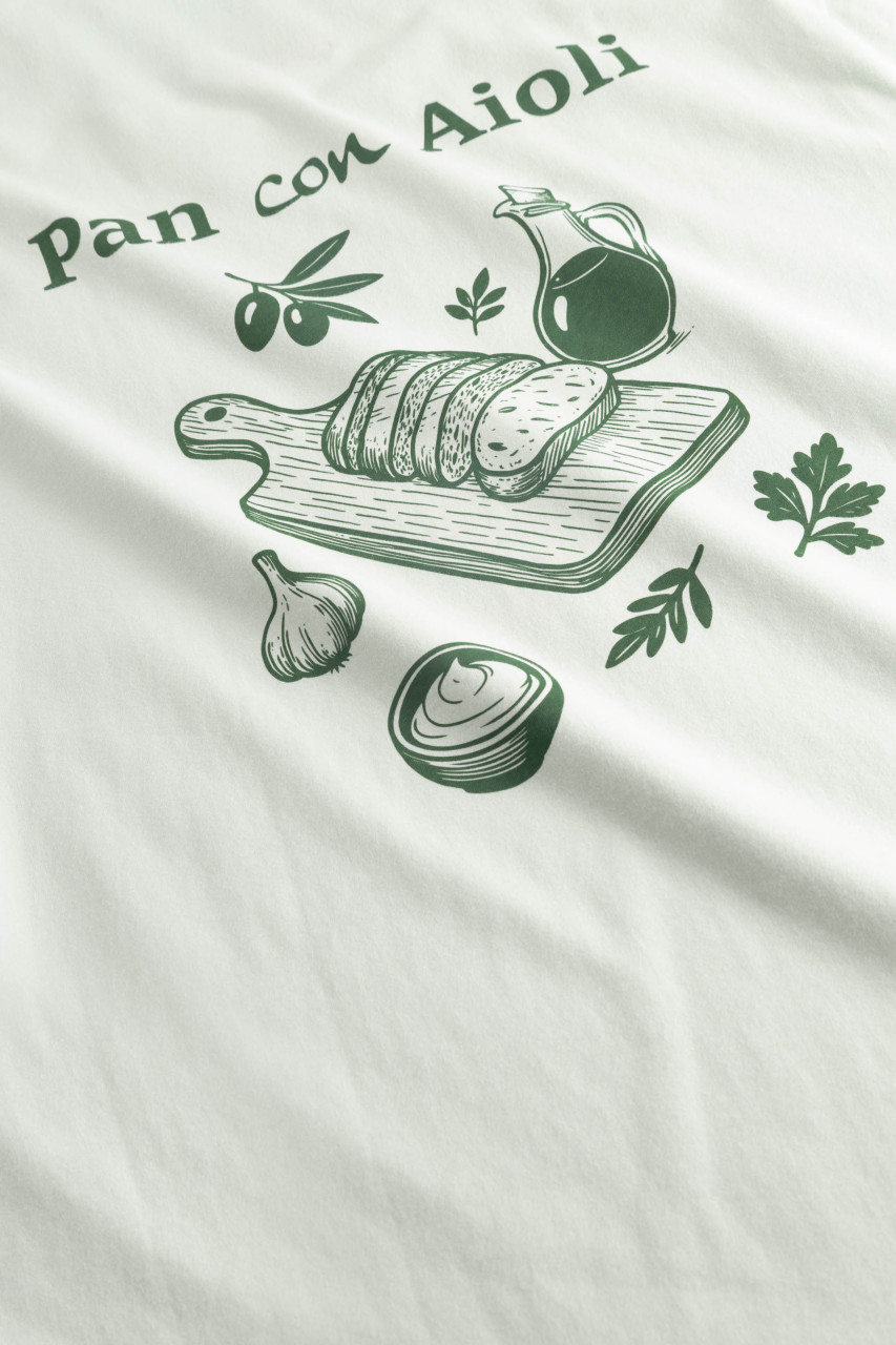 Derbe T-Shirt Aioli Herren Grün Türkis GOTS Organic