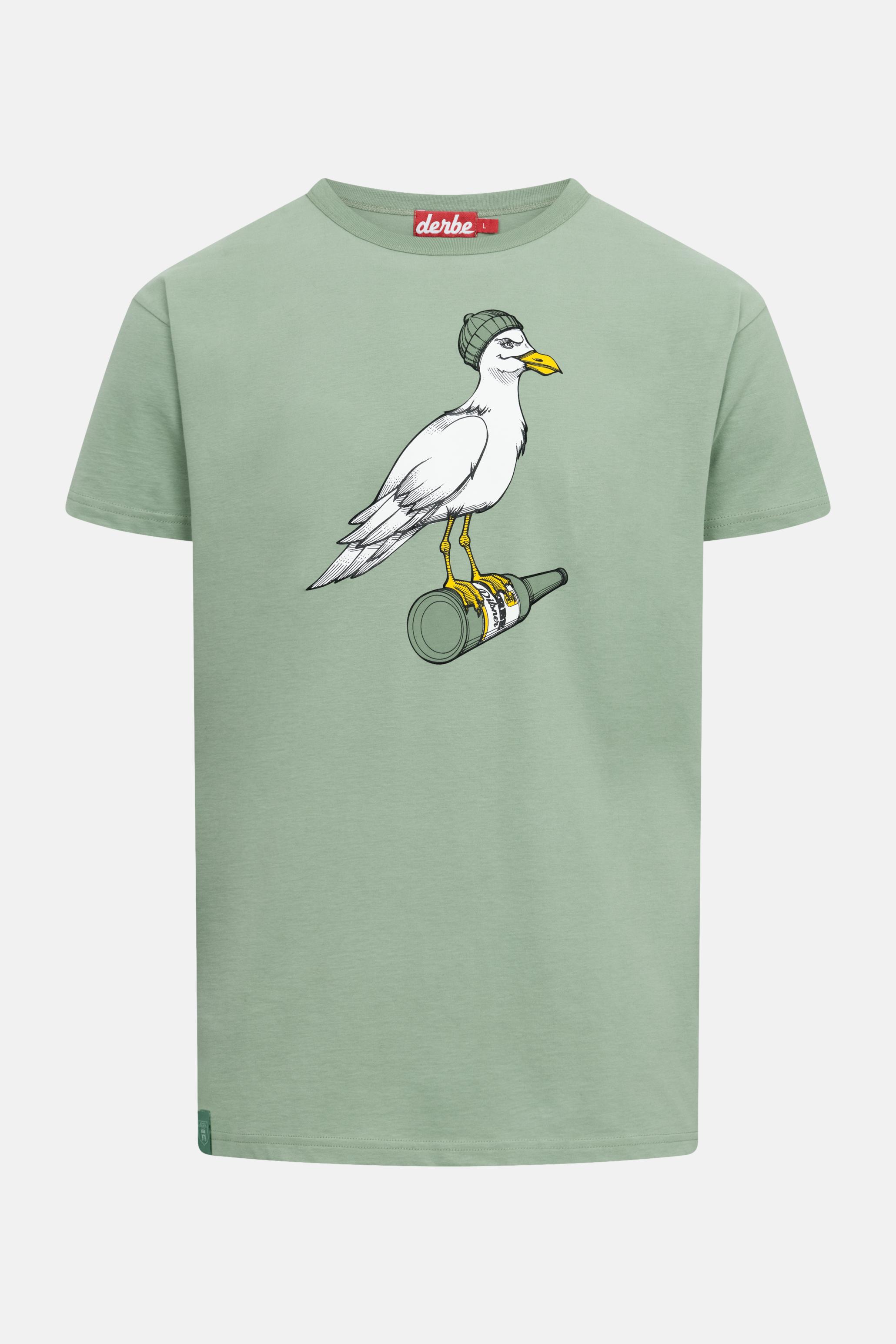 Derbe Moin Djöh T-Shirt - Bio-Baumwolle Mit Rundhals-Ausschnitt