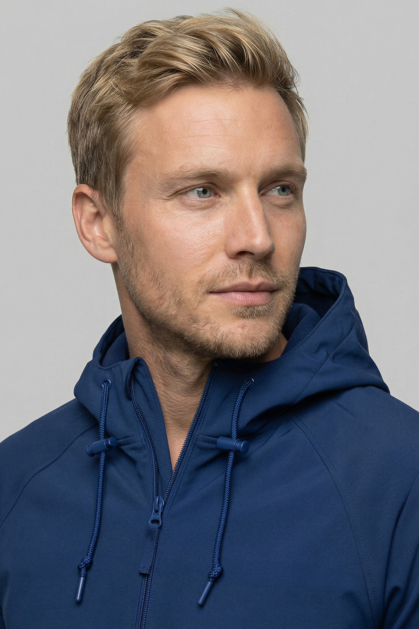 Derbe Übergangsjacke Helgoby Herren Blau Softshell