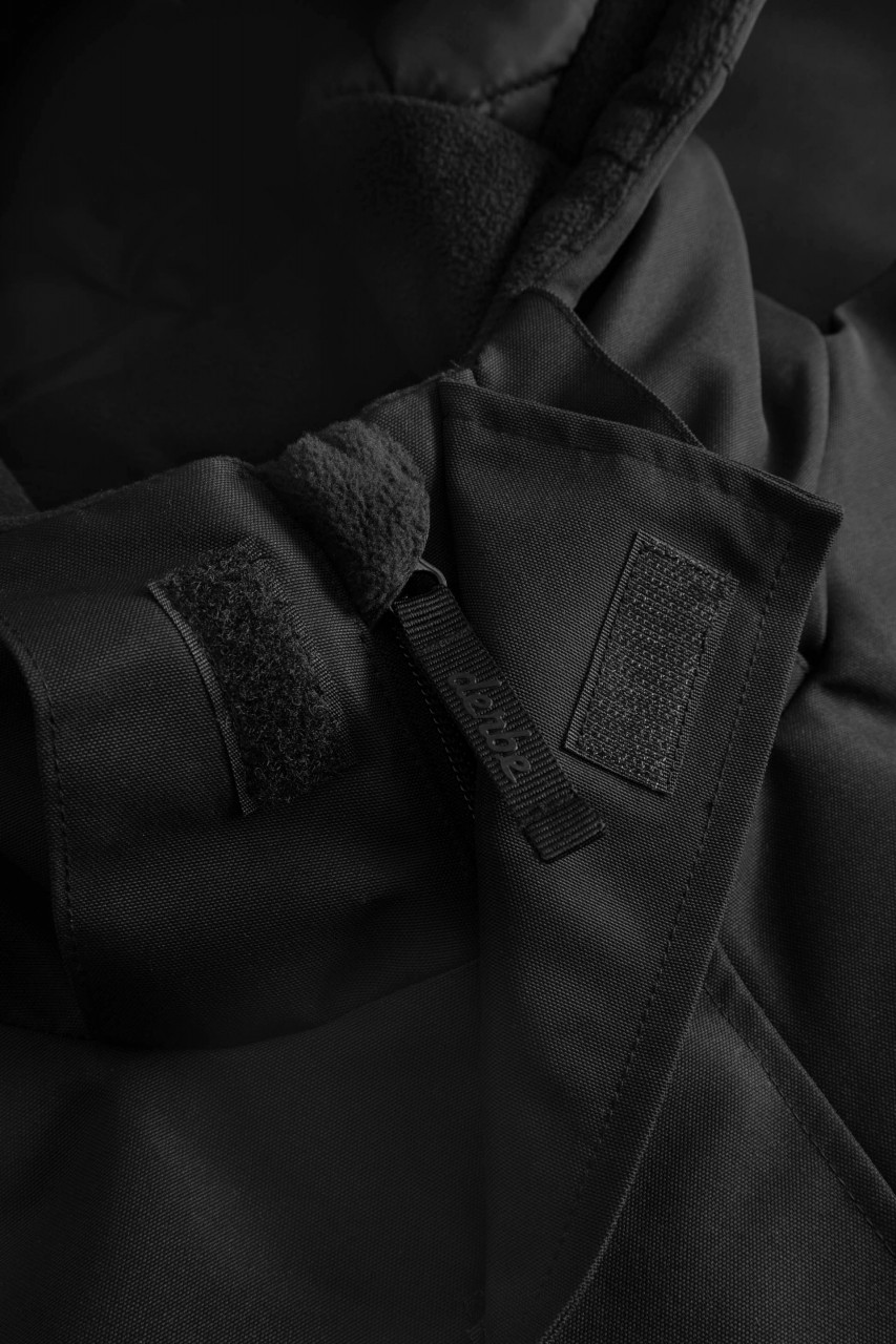 HSV x Derbe Winterjacke Fanholm Herren Schwarz Fan Funktion