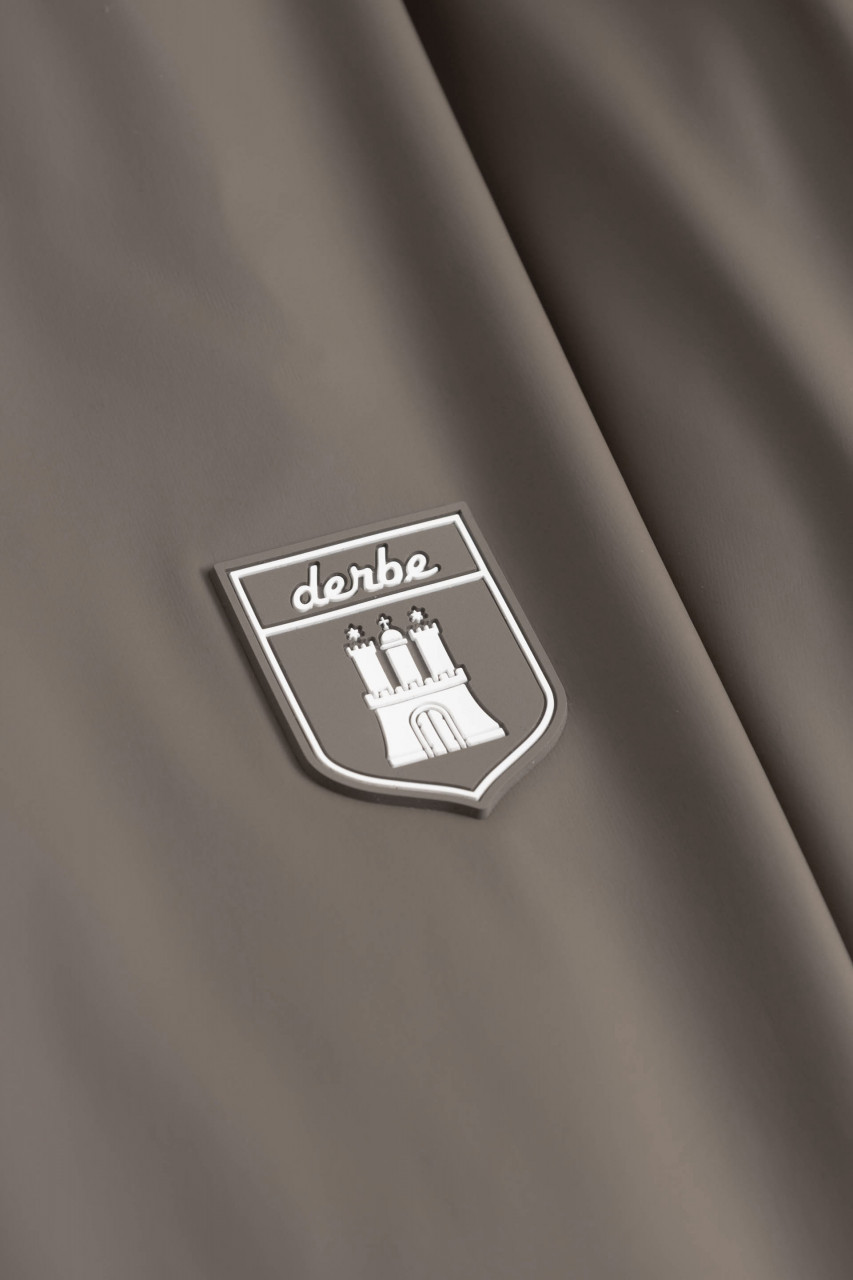 Derbe Regenjacke Friese Tildaholm Damen Braun Gefüttert