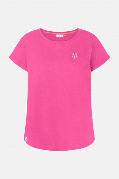 Derbe Robbenschnute Damen T-Shirt Pink