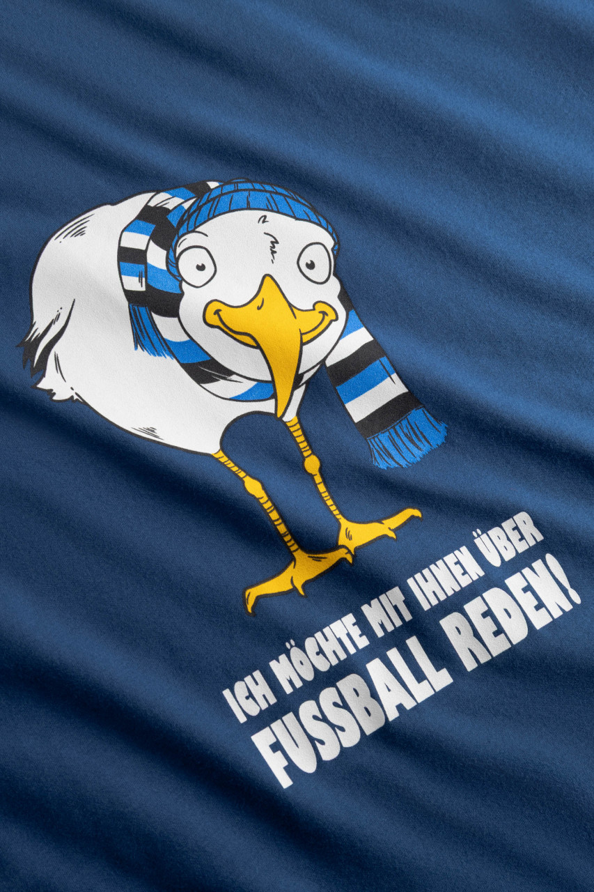 Derbe x HSV Fußballmöwe T-Shirt Herren Blau HSV Fanartikel