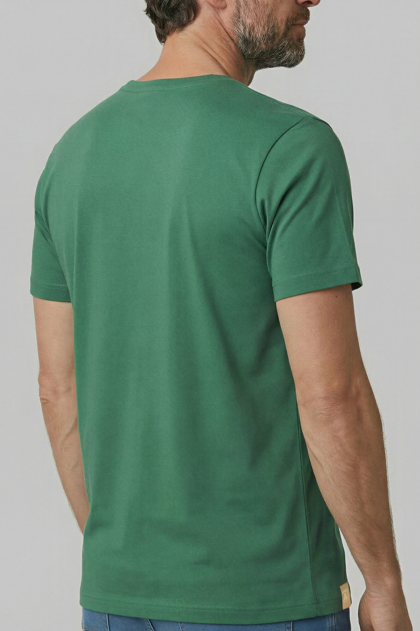 Derbe T-Shirt Moin X Herren Grün GOTS Organic