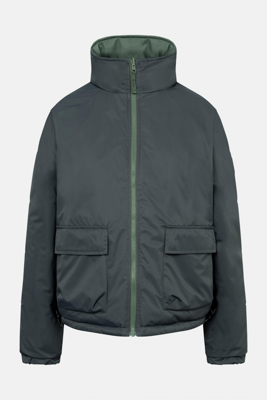 Derbe Winterjacke Bigholm Short Damen Oliv Grün