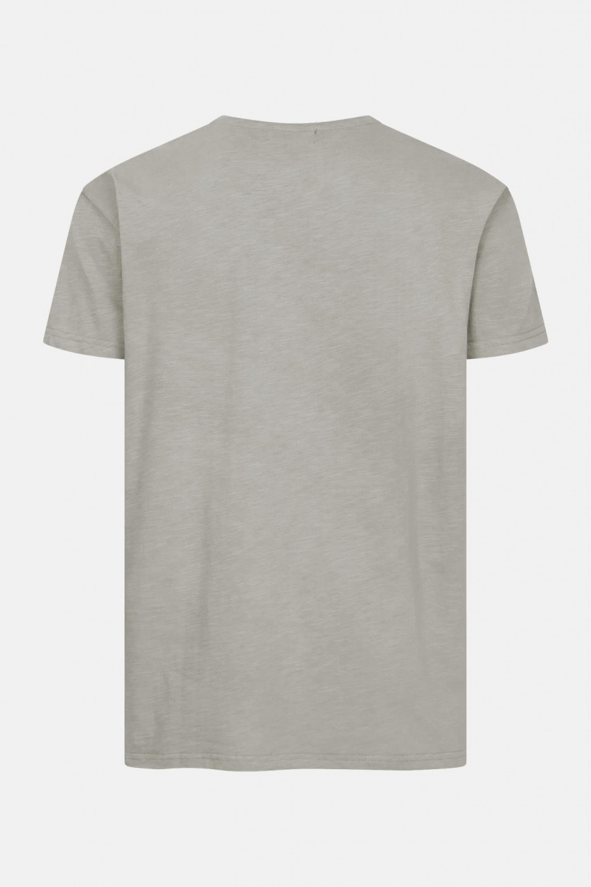 Derbe T-Shirt Plattensound Herren Grau GOTS Organic