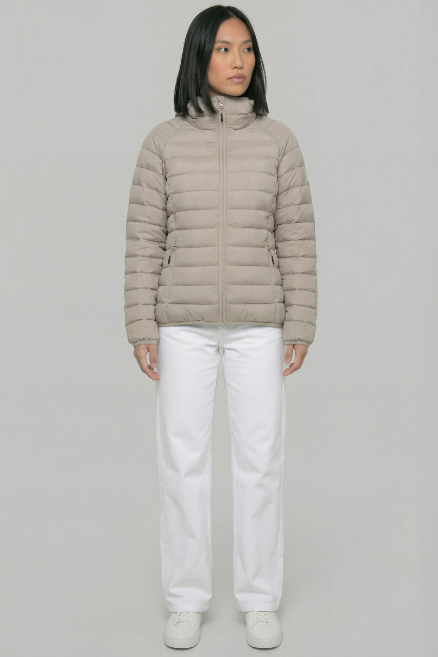 Derbe Damen Steppjacke Lightby Beige Übergangsjacke