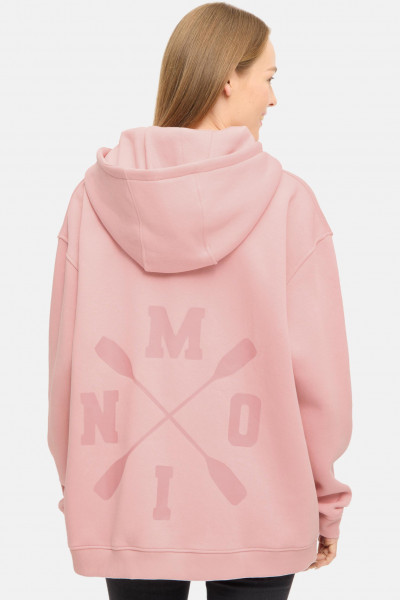 Derbe Hoodie Moin X Damen Rosa Kapuzenpullover