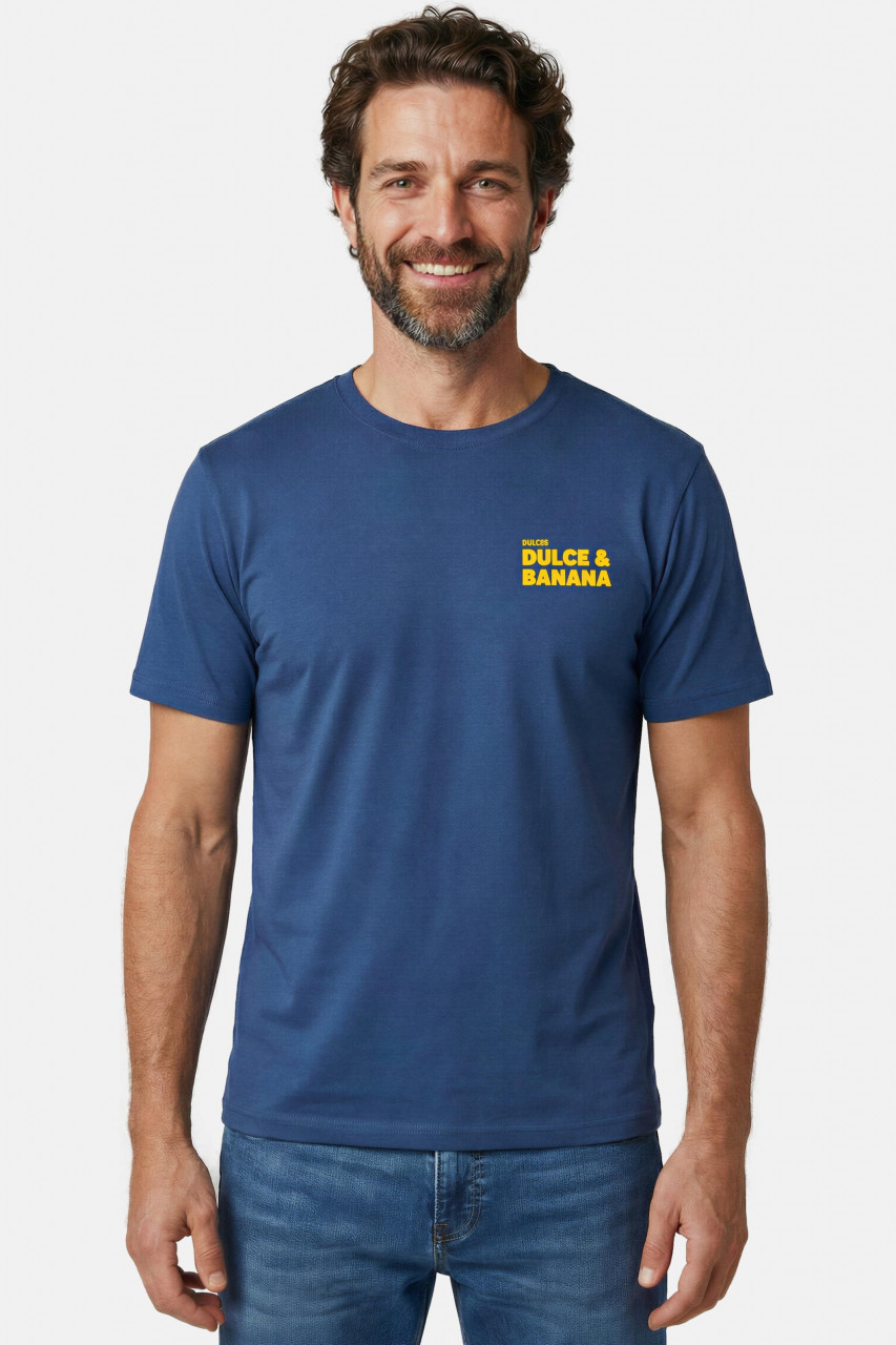 Derbe T-Shirt Dulce Herren Blau GOTS Organic