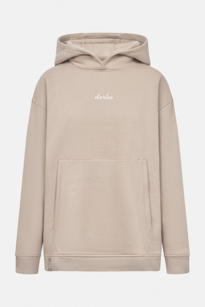 Derbe Hoodie Turmleucht Damen Cobblestone Beige Kapuzenpullover