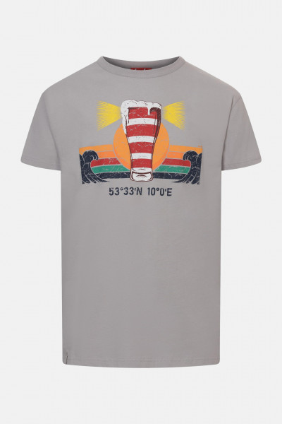 Derbe Leuchtbier Herren T-Shirt Paloma Grau Nachhaltig Derbe Leuchtbier Herren T-Shirt Paloma Grau Nachhaltig