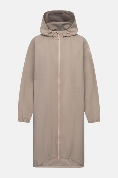 Derbe Regenjacke Damen Kapby Beige