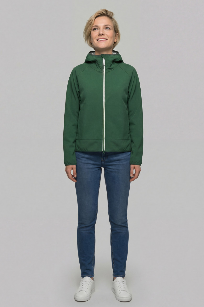 Derbe Softshelljacke Kurz Peutby Damen Grün