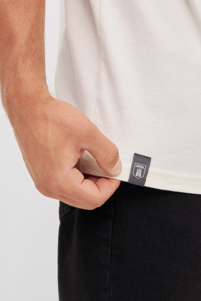 Derbe T-Shirt Humbug Herren Weiß