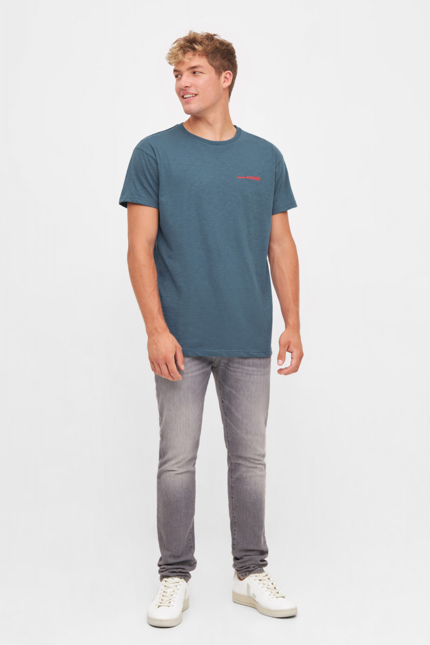 Derbe T-Shirt Derber Sound Herren Blau