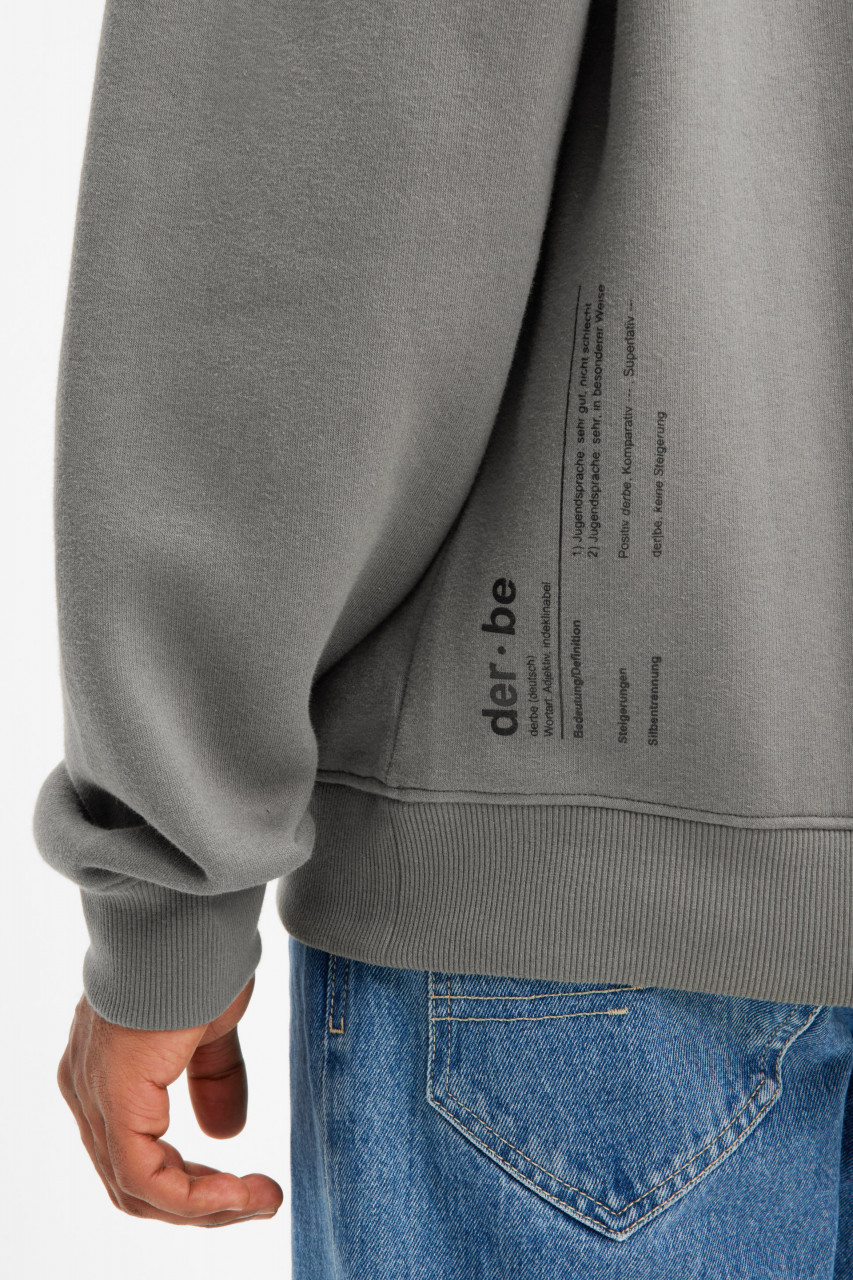 Derbe Hoodie Derbe Bedeutung Herren Grau