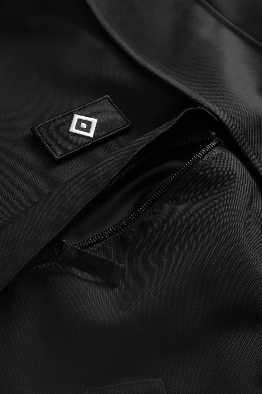 HSV x Derbe Winterjacke Fanholm Herren Schwarz Fan Funktion