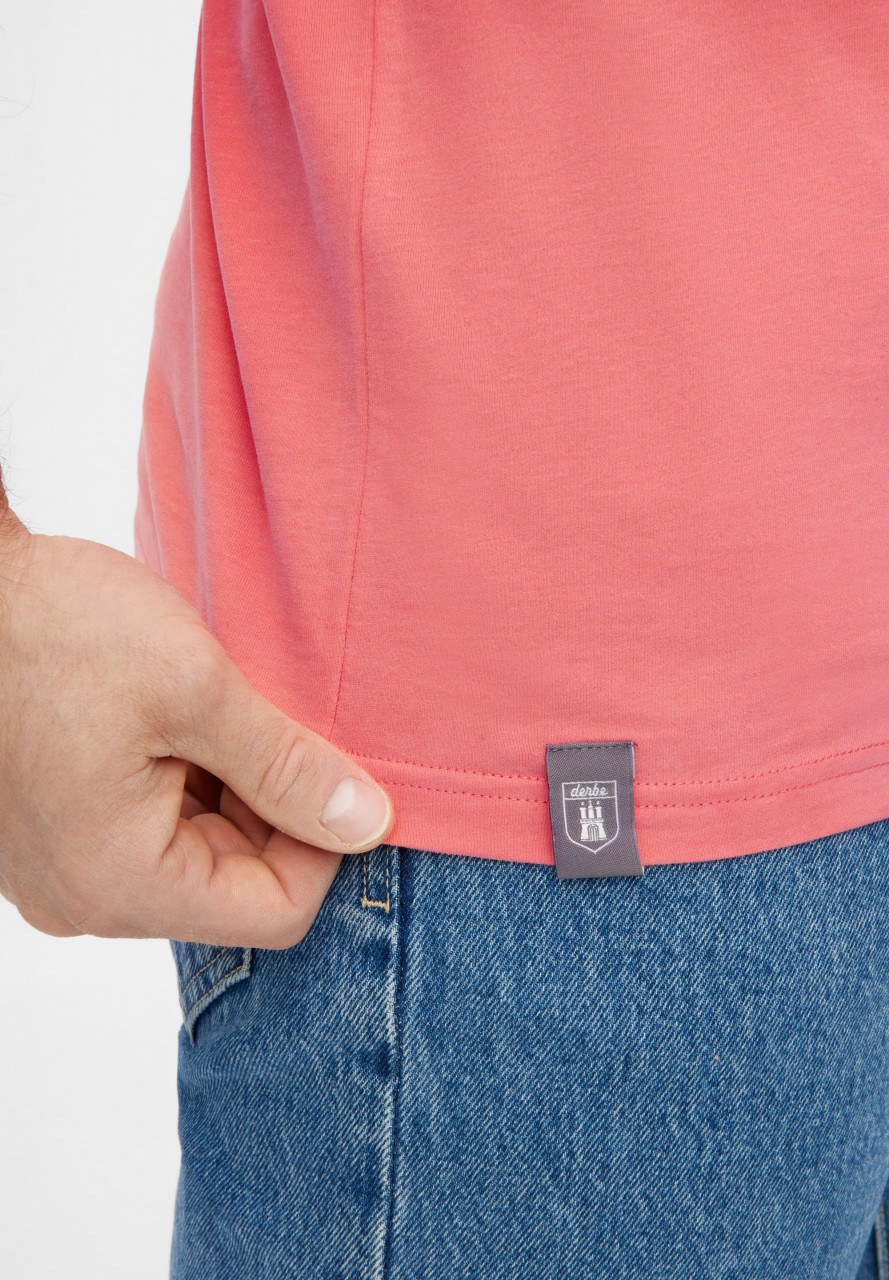 Derbe T-Shirt Sturmmöwe Herren Pink