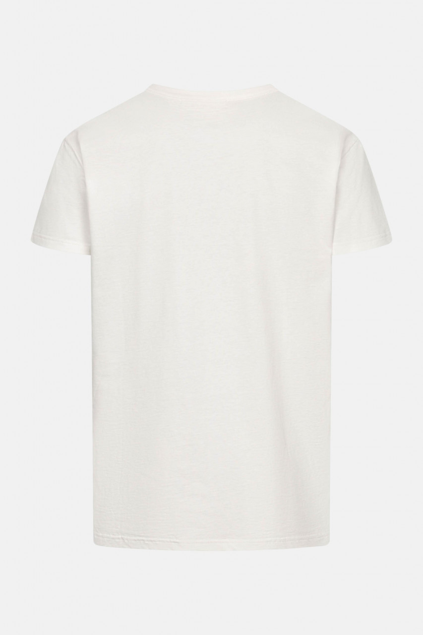 Derbe T-Shirt R.I.P. Piet Herren Weiß GOTS Organic