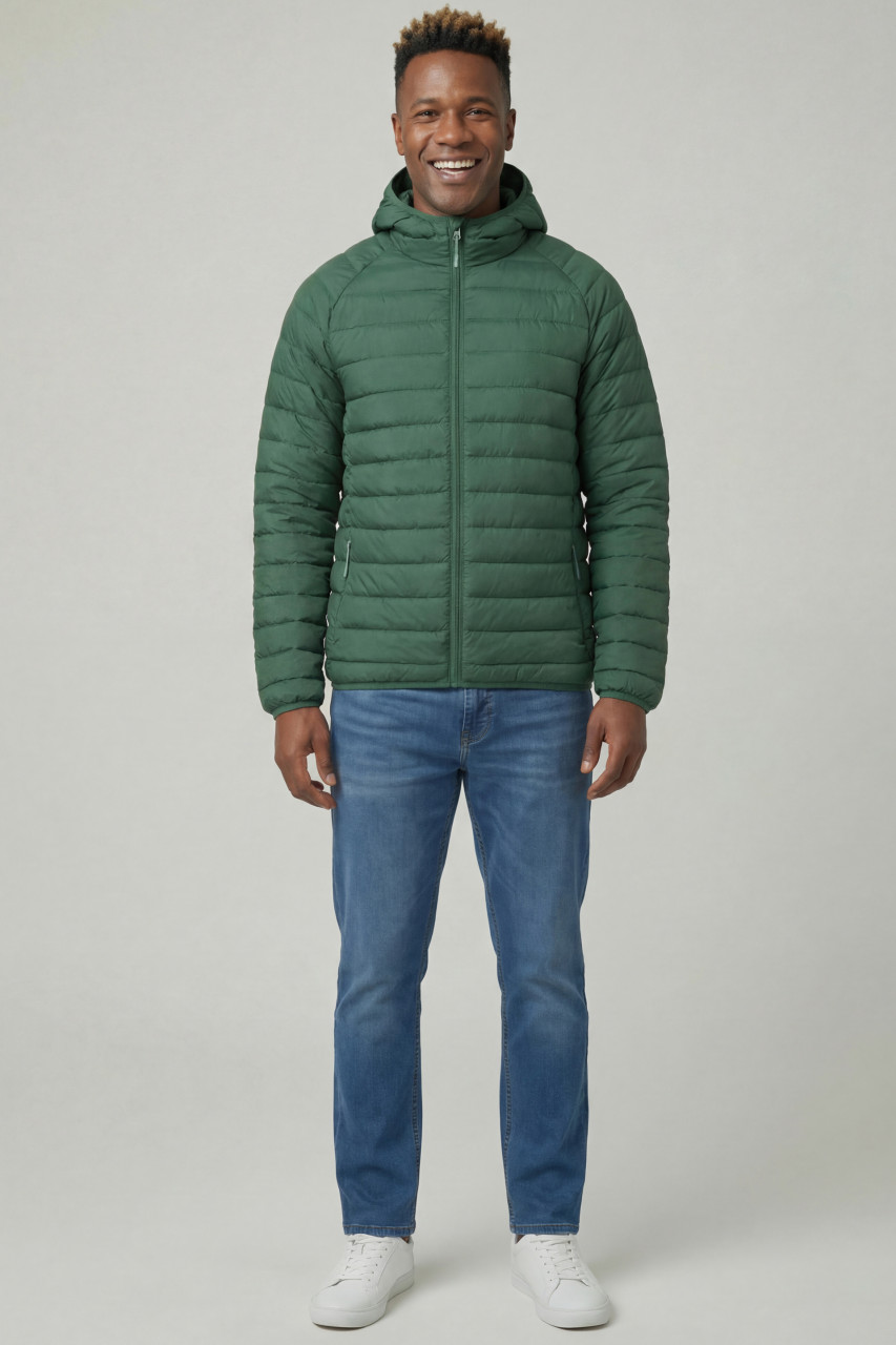 Derbe Herren Steppjacke Lightby Grün Übergangsjacke