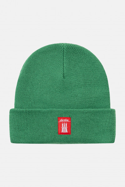 Derbe Mütze Bonnet Grün