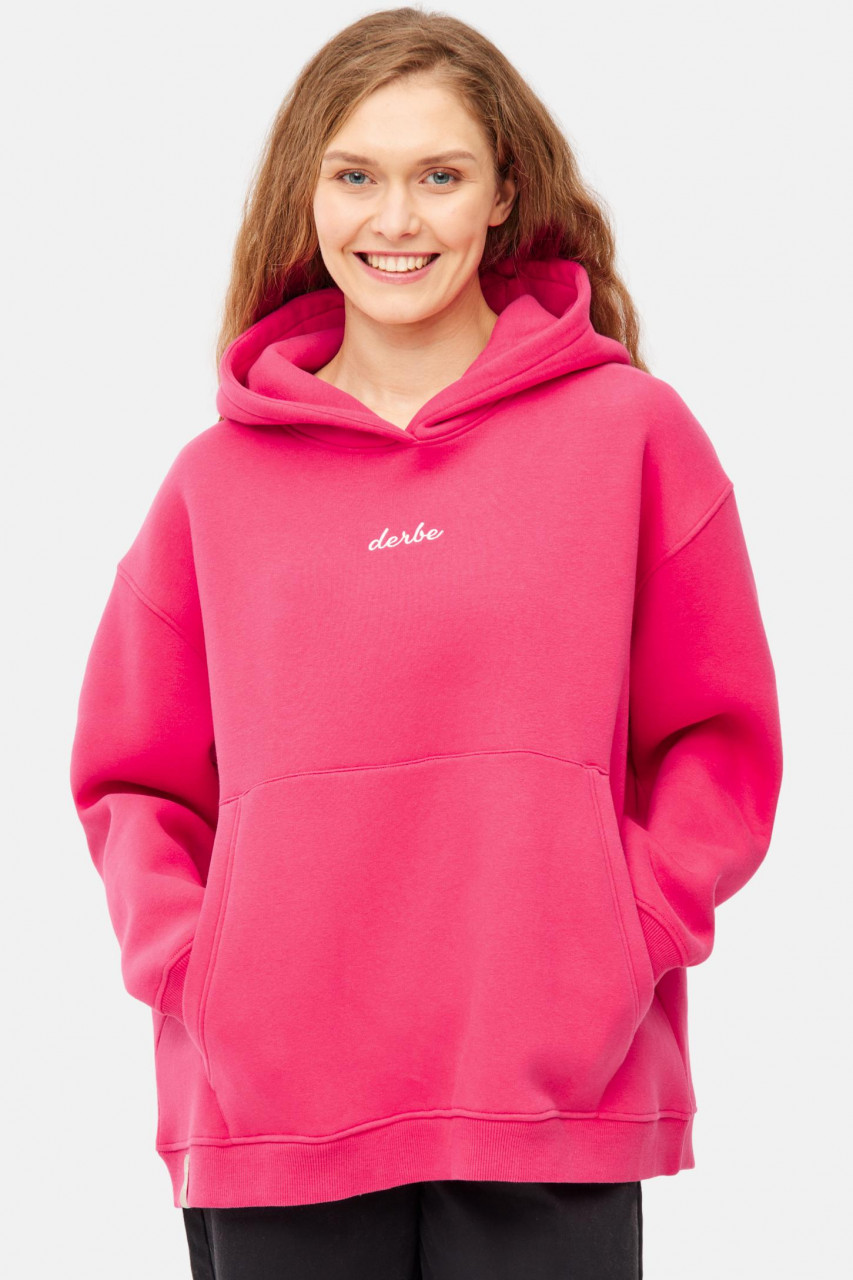 Derbe Hoodie Turmleucht Damen Pink Kapuzenpullover