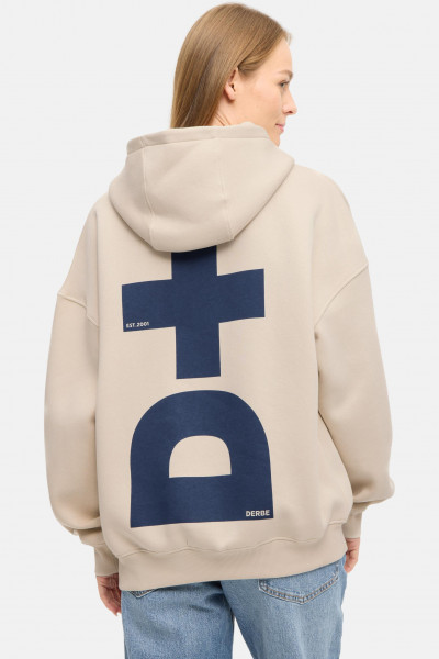 Derbe Hoodie D+ Beige Kapuzenpullover