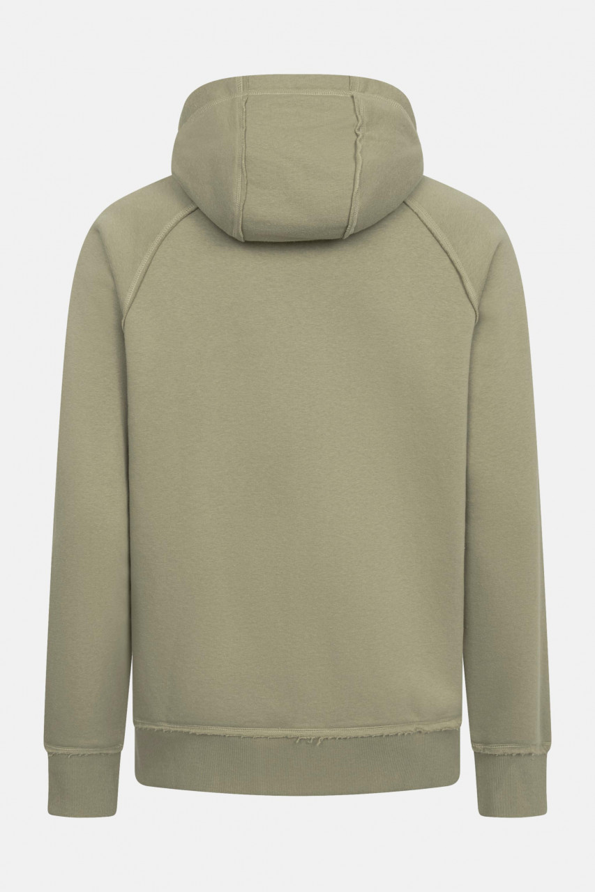 Derbe Sweatjacke Moin X Herren Oliv Grün Zip Hoodie GOTS