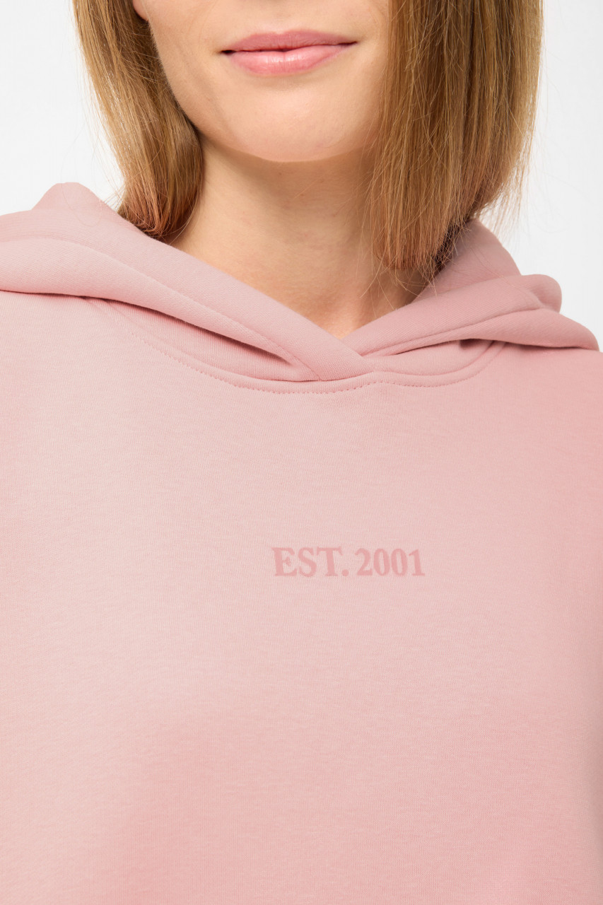 Derbe Hoodie Moin X Damen Rosa Kapuzenpullover