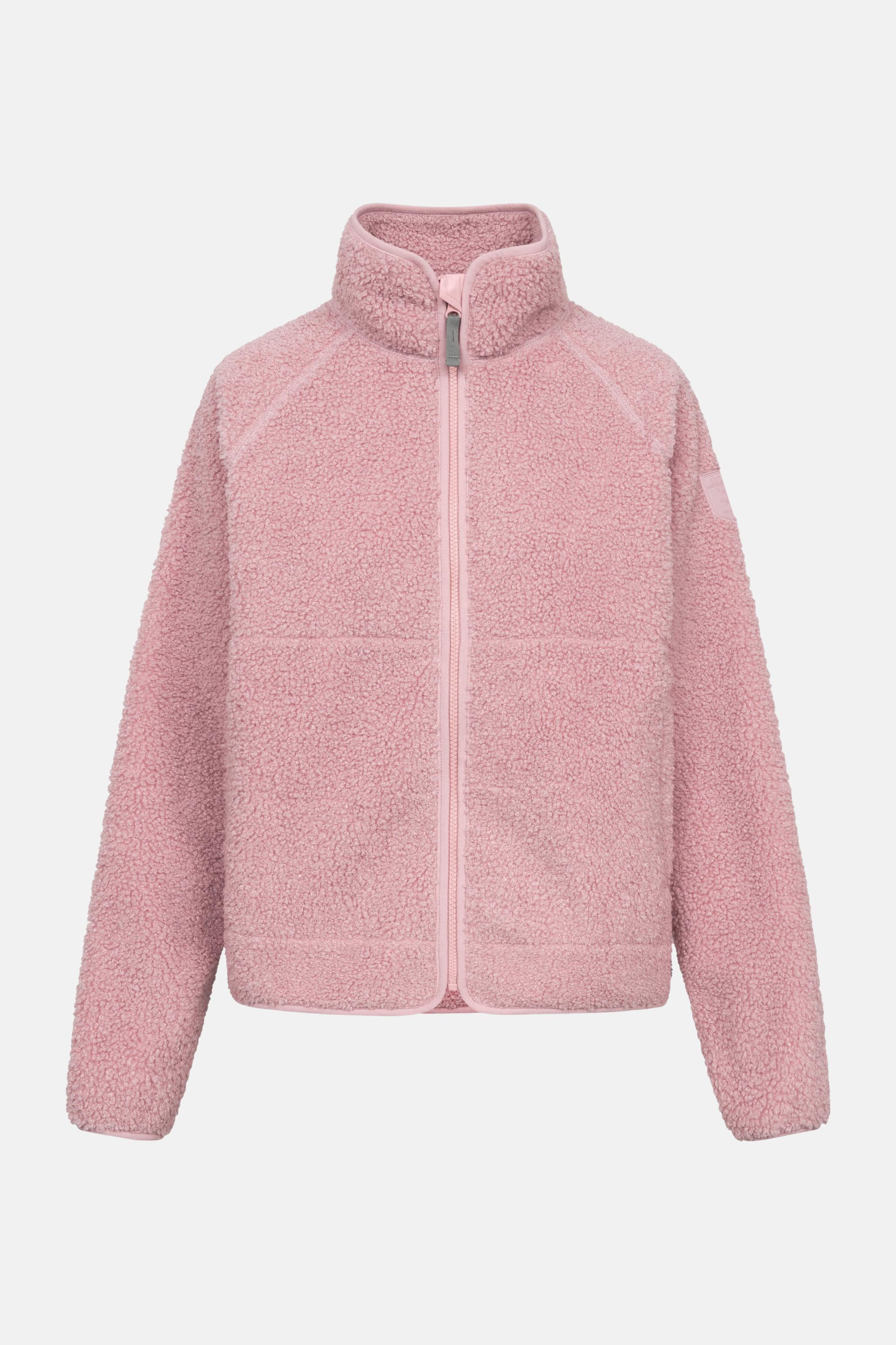 Derbe Rosa Derbe Damen Fleecejacke Kuschelby Rosa Teddy | Derbe Hamburg Shop