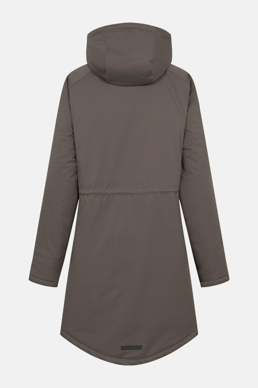 Derbe Winterjacke Deutholm Damen Braun Warm Gefüttert
