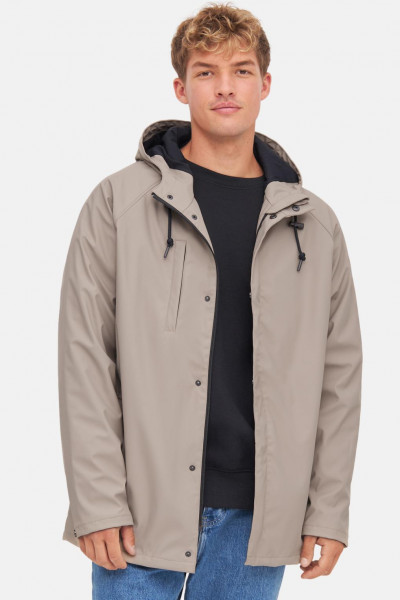 Derbe Regenjacke Passby Plain Herren Cobblestone Beige Derbe Regenjacke Passby Plain Herren Cobblestone Beige