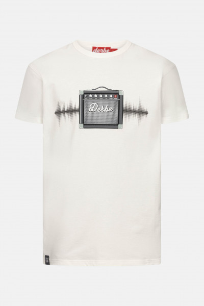 Derbe T-Shirt Verstärker Herren Weiß GOTS Organic
