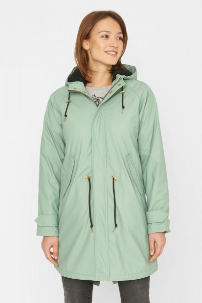 Derbe Friese Tidaholm Damen Regenjacke Friesennerz Lily Pad Grün Derbe Friese Tidaholm Damen Regenjacke Friesennerz Lily Pad Grün