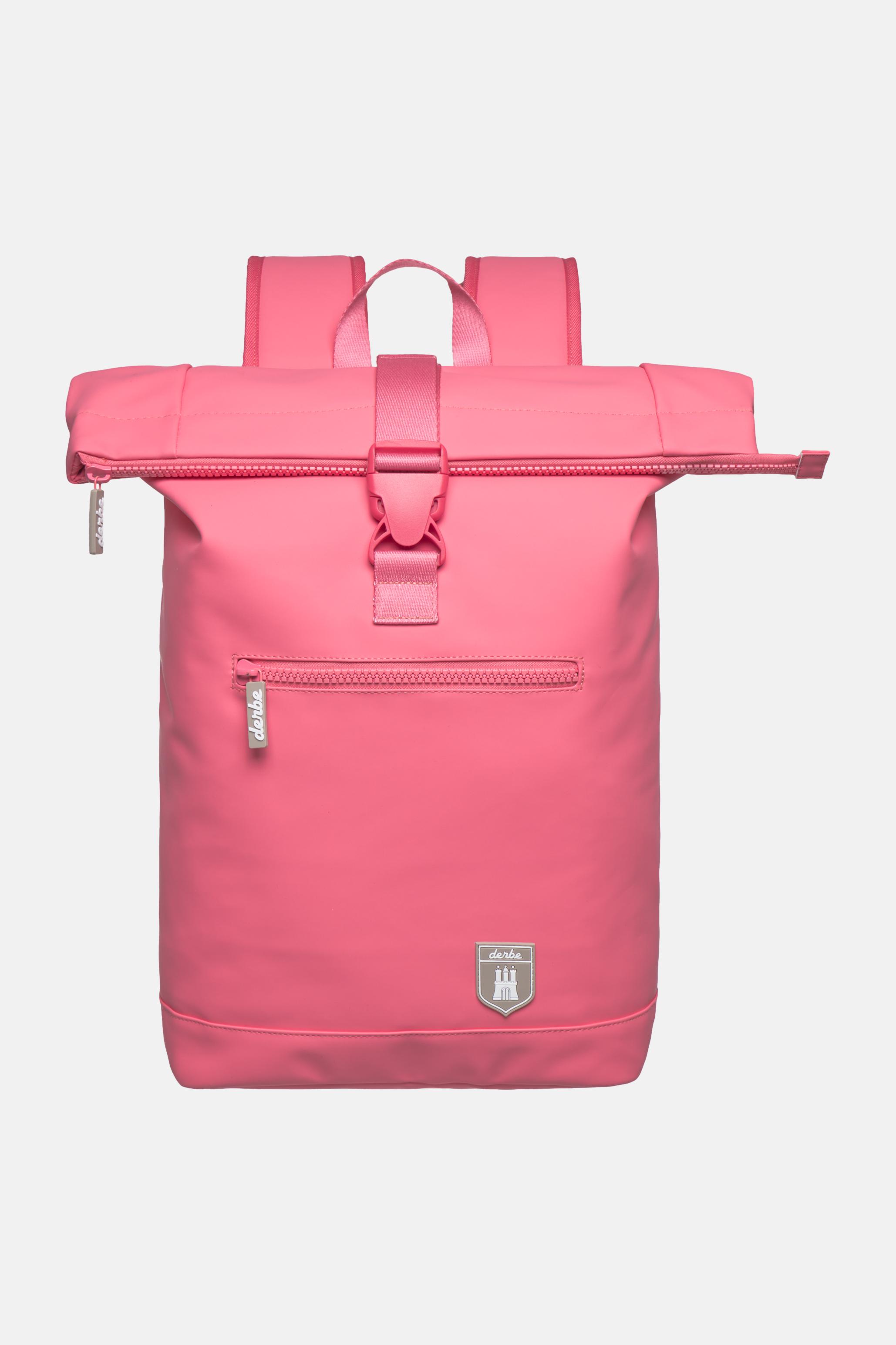 Derbe Rosa Derbe Rucksack Derbe Ruck Pink Rolltop Wasserabweisend | Derbe Hamburg Shop