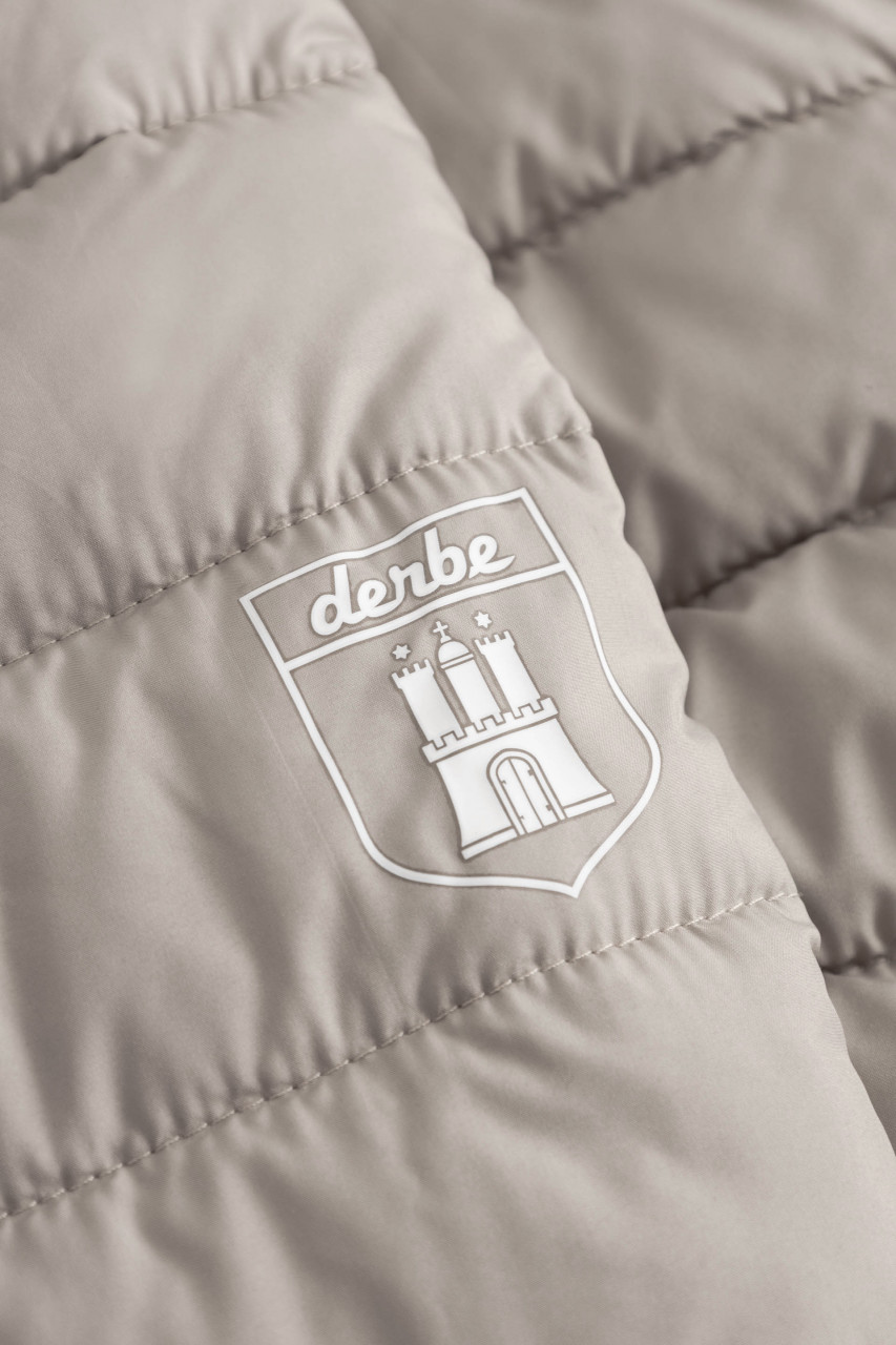 Derbe Damen Steppjacke Lightby Beige Übergangsjacke