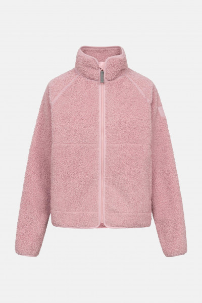 Derbe Damen Fleecejacke Kuschelby Rosa Teddy