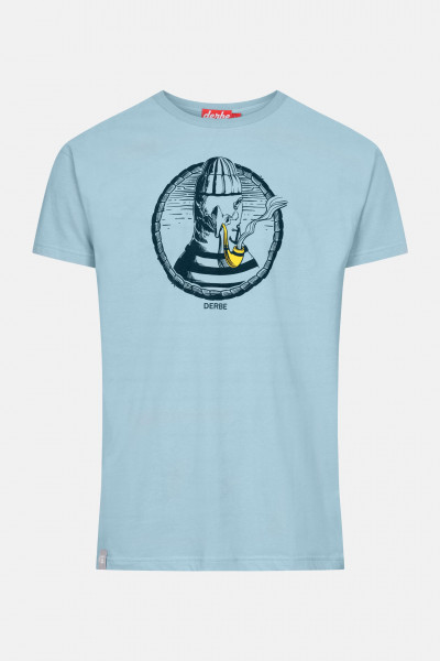 Derbe Matrosenmöwe Herren T-Shirt Blau Forget Me Not Nachhaltig Derbe Matrosenmöwe Herren T-Shirt Blau Forget Me Not Nachhaltig