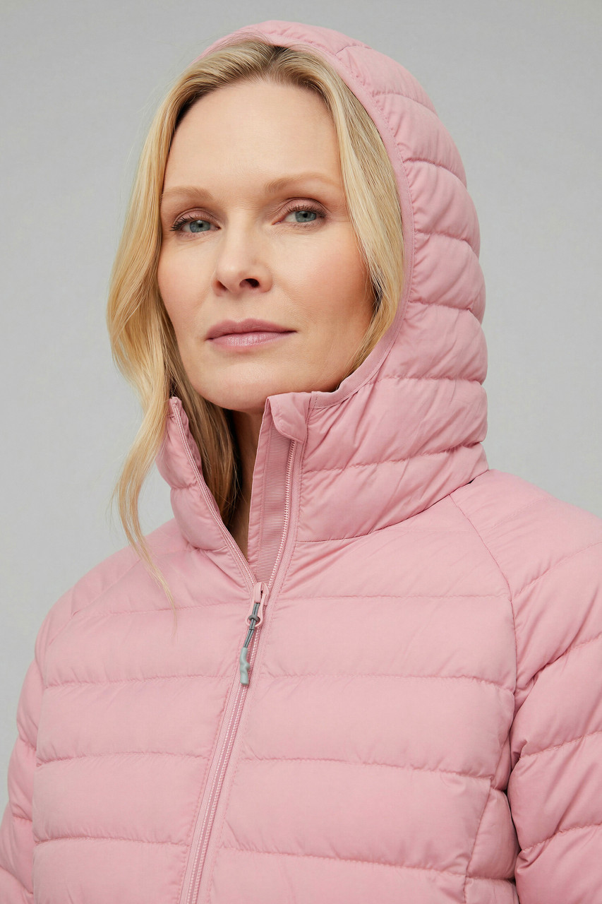 Derbe Damen Steppjacke Lightby Rosa Übergangsjacke