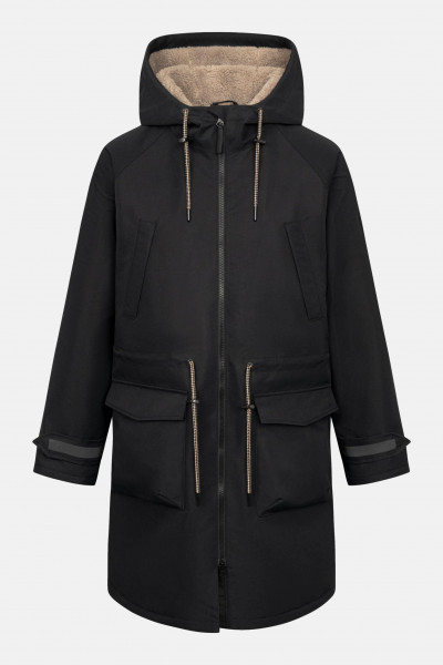 Derbe Winter Regenjacke Phoebholm Dog Damen Schwarz Hundejacke