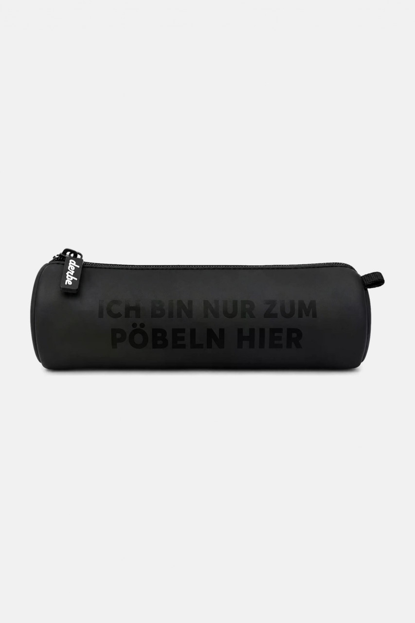 Derbe Schlamper Pöbeln Tasche Schwarz Federmäppchen